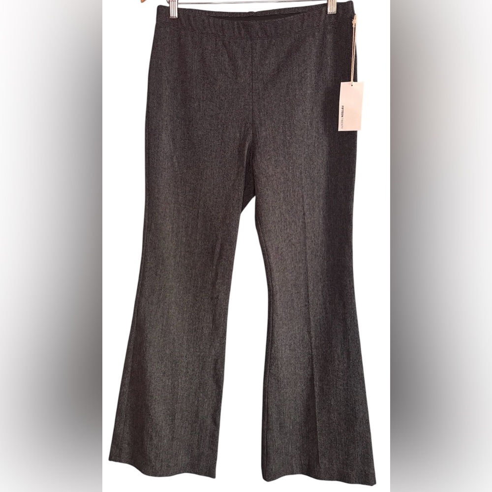 Fifteen Twenty High Waist Wide Leg Trousers Women’s XL NWT Textured Knit